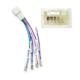 OTORAM Compatible/Replaceable Toyota Suzuki Daihatsu 5P Car Speed Parking Reverse Signal Connector Navigation Audio Mounting Harness - C-HR/RAV4/Alphard/Prius, Compatible with Many Models