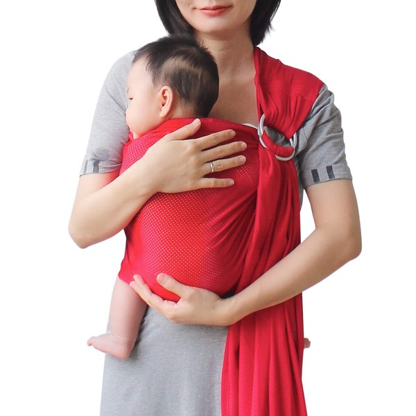 Vlokup Baby Water Ring Sling Carrier | Lightweight Breathable Mesh