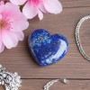45mm Lapis lazuli crystal heart shaped lapis lazuli gemstone heart