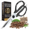 Deer & Oak Kitchen Scissors – Eco-Friendly, Heavy Duty, Sharp
