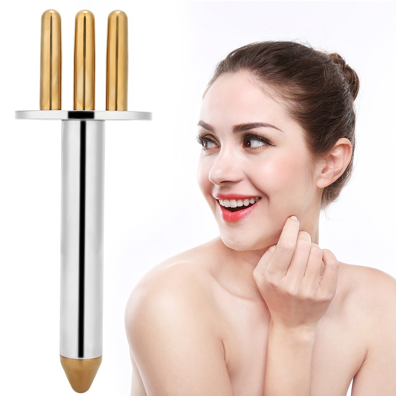 3 Fork Massage Stick Magnetotherapy Acupoint Acid Drainage Massage Stick