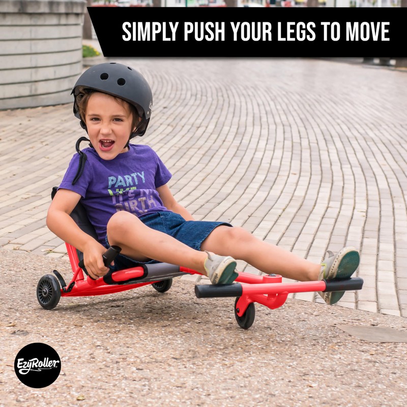 EzyRoller Classic Ride On Scooter for Kids Ages 4+ -