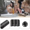 Mesee 9 Piece Tap Socket Set, 1/4 Inch & 3/8