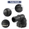 X AUTOHAUX Engine Coolant Hose Connector for VW Caddy 2C