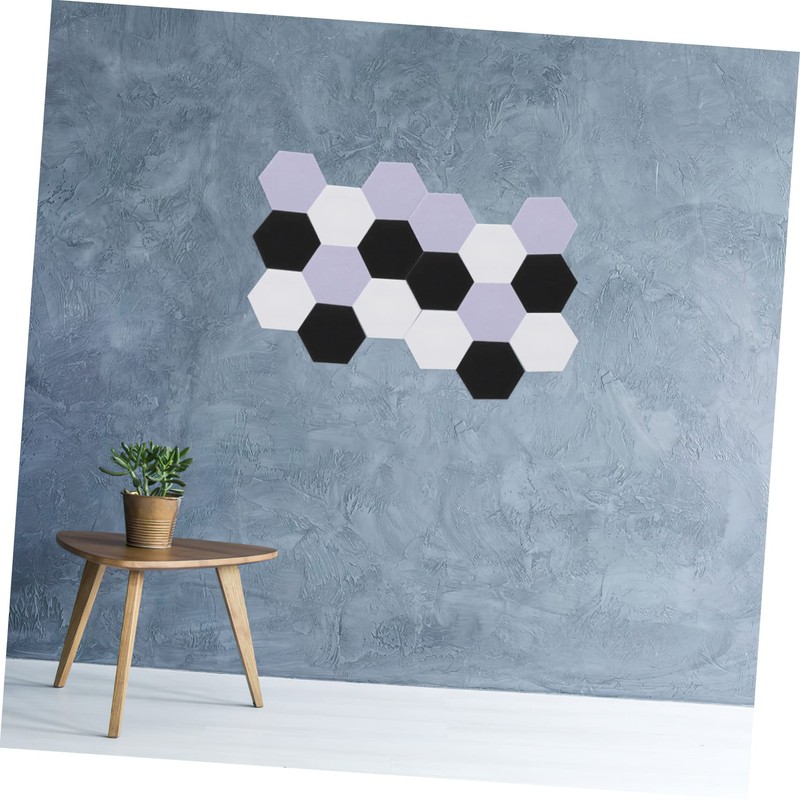 Kisangel Acoustic Wall Panels 12pcs Hexagon Sound Deadening Panels Easy