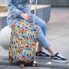 HYPER VENTURE Washable Luggage Cover - Fashion Suitcase Protector Fits