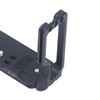 L Bracket Quick Release Plate Aluminum Skeleton Design 1/4 Inch