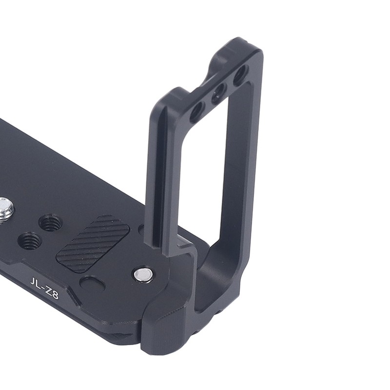 L Bracket Quick Release Plate Aluminum Skeleton Design 1/4 Inch