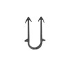ECUTEE Underfloor Heating Pipe Clips 300 Clips 60mm Barbed Hook