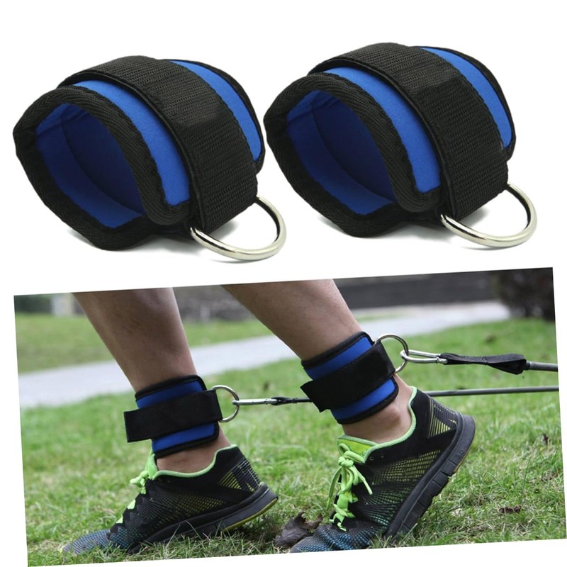 BESPORTBLE 2pcs Ankle Straps Set for Cable Kickback Adjustable d