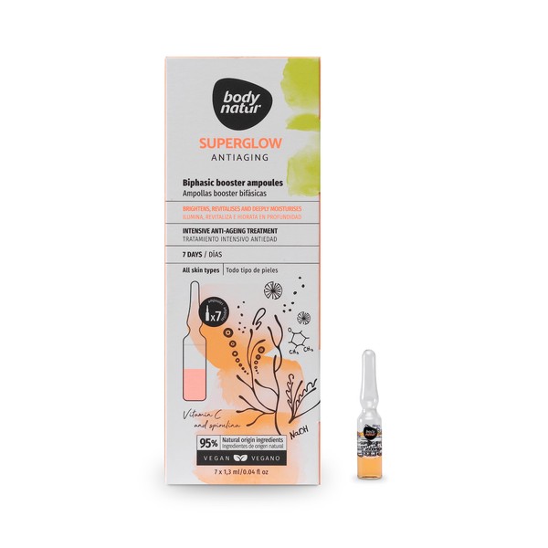 Superglow Ampollas Booster Bifásicas 7 U