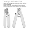 Pet Nail Clipper Prevent Slip Handle Labor Saving Pet Claw