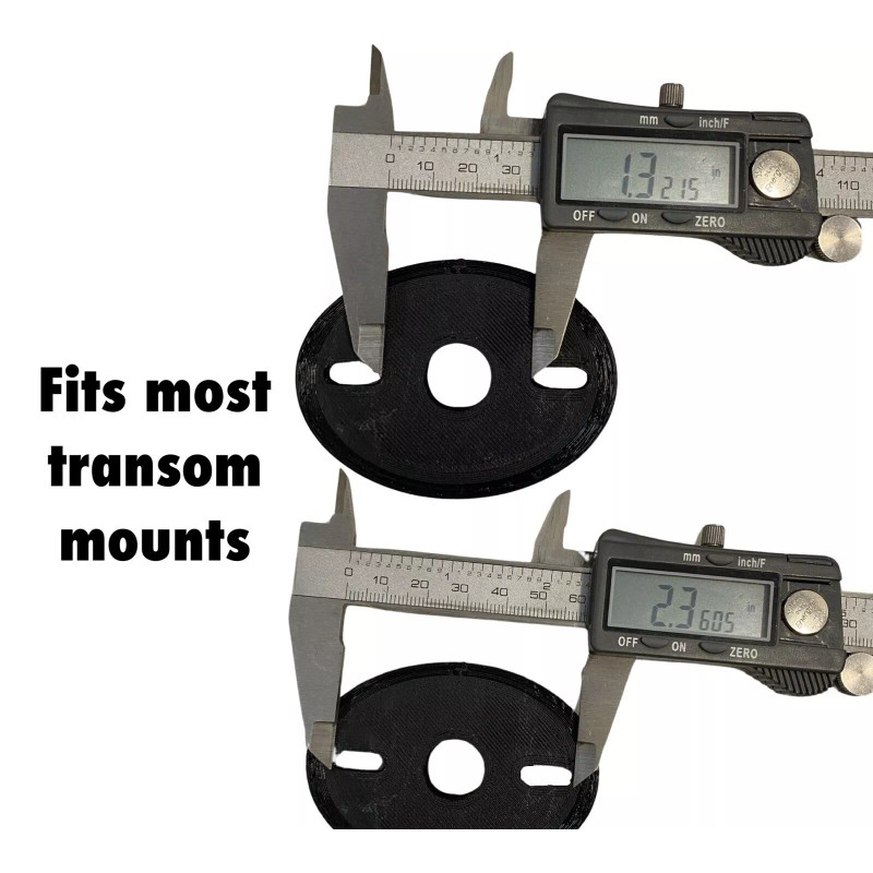 Anglers 3D Outpost Ice Fishing Transducer Pole Adapter For 2D