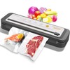 MEGAWISE Vacuum Sealer Machine 2025, 80kPa High Suction Power, One-Touch