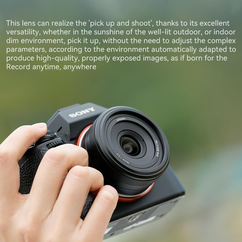 7artisans 18 mm F5.6 Full Format Lens for Sony E