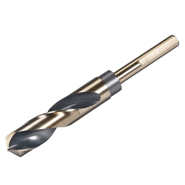 sourcing map Reduced Shank Twist Drill Bits 19mm High Speed