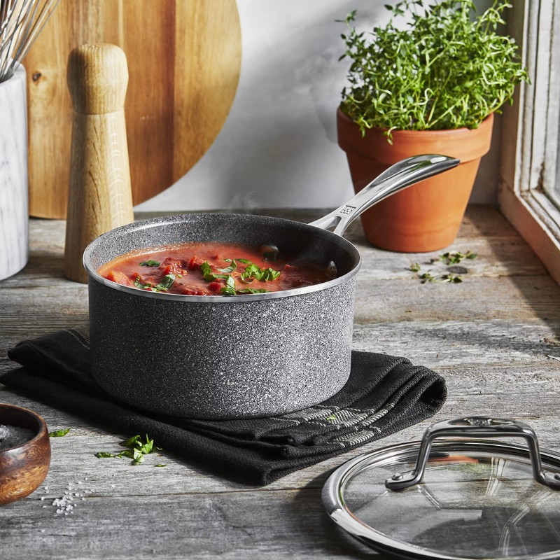 ZWILLING Vitale 2-qt Aluminum Nonstick Saucepan with Lid