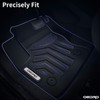 oEdRo Floor Mats Compatible with 2008-2019 Nissan Frontier Crew Cab,