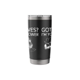 Got Leaves? Im Your Blower Leaf Blower Stainless Steel Insulated Tumbler