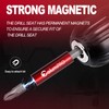 ColumPRO 20PCS 1/4" Strong Magnetic Extension Bit Holder,Hex Shank S2