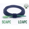 Elfcam® - SC/APC to LC/APC OS2 Simplex Singlemode LSZH Steel