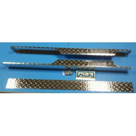 PBR Products EZGO TXT Golf Cart Part Diamond Plate Rocke Pair & Kick Panel 1994-12 Made USA