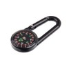 STOBOK Pack of 12 Carabiner Key Ring Clip Compass Carabiner