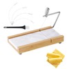 Tianman Cheese Slicer Cheese Cutter with 4 Replacement Cutting Wire,Heavy
