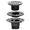 EZ-FLO 15342 Low-Profile Floor & Shower Drain, 2" x 3"