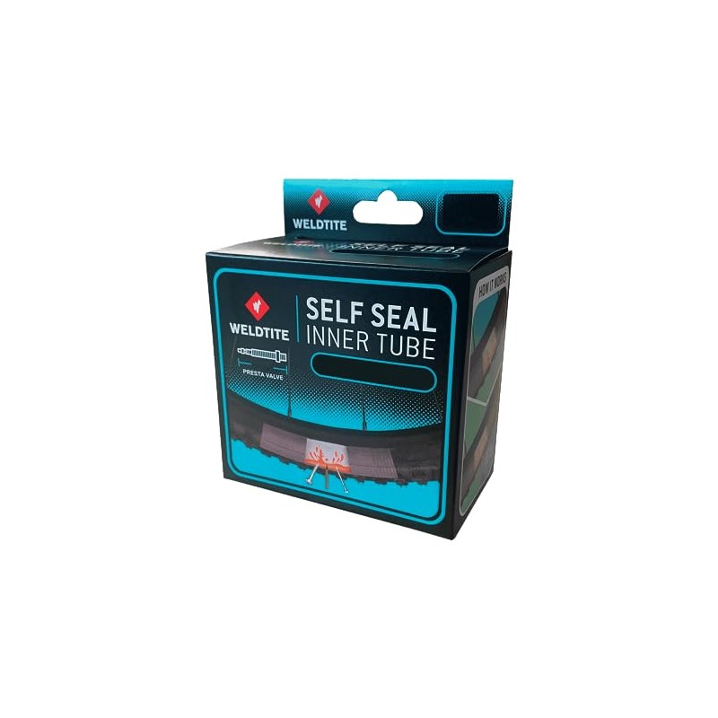 WELDTITE Self Sealing Bike Inner Tube - 700 x 28c