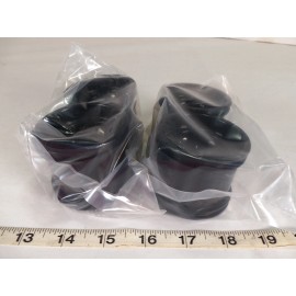 RPM Set of 4 New Black Wheels for RC Truck Car Mud Rock Crawler 2-3/8" Diameter