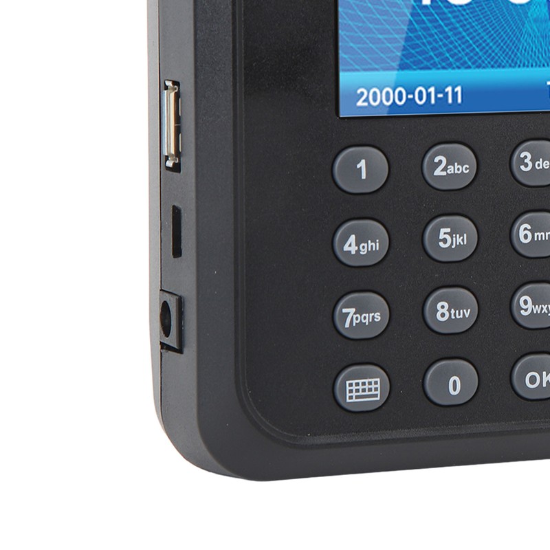 Fingerprint Attendance Machine Efficient Management Employee Checking in Recorder 100‑240V