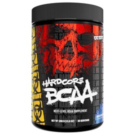 Mutant Hardcore Bcaa Sabor Frambuesa Azul con Electrolitos 30 Porciones  Con 1040 mg de electrolitos minerales (sodio, potasio, calcio y magnesio)... 