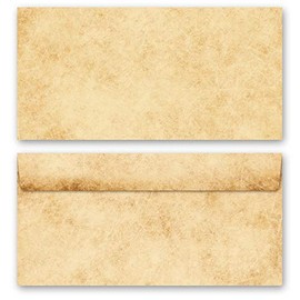 Envelopes Antique & History, History 50 Envelopes (without Window) DIN Long (220 x 110 mm) Paper-Media