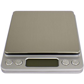 Duda Energy Scale-I2000x500g0.01g Pocket Scale Auto Large Weighing Surface Area with Backlit Screen, 1.3" Height, 6.3" Width, 5.2" Length