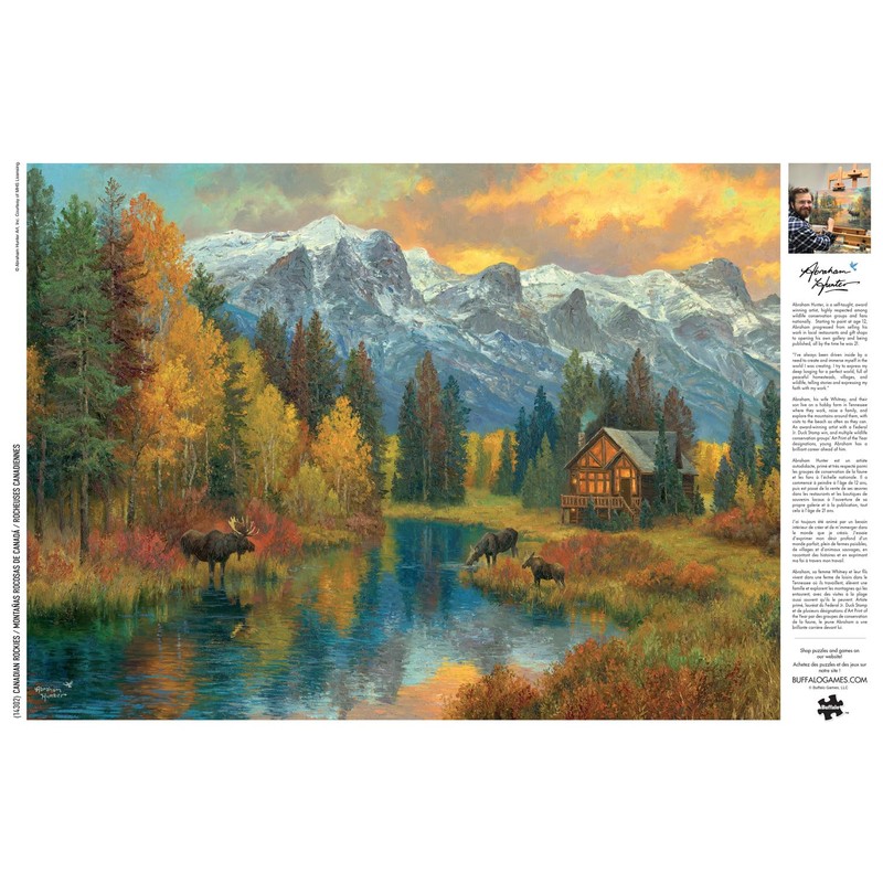 Buffalo Games - Abraham Hunter - Canadian Rockies - 1000