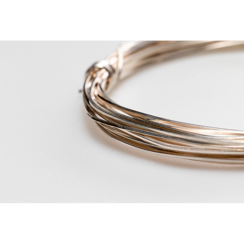 CRAFT WIRE - Alambre de plata 935 de calibre 21,