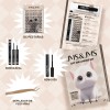 Jms&jms Kit De Cat Eye Pestañas,8-18mm,extensión De Pestañas