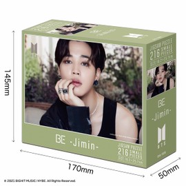 216 Piece Jigsaw Puzzle BTS BE -Jimin- Small Piece (7.2 x 10.2 inches)
