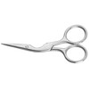 Newest Eyebrow Tweezers Brow Shaping Scissors (Silver)，Eyebrow Scissors