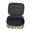 3pcs Makeup Cosmetic Storage Bag PU Leather Waterproof Zipper Closure