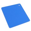 5pcs Silicone Pot Holders Mat Heat Resistant Anti Slip Square