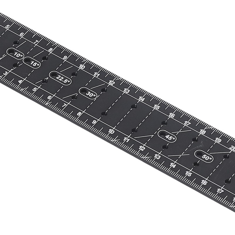 Woodworking Square Multi Angle Professional L Shaped Aluminum Alloy Scribing