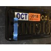 dgdistributions California motorcycle license plate restore or transform