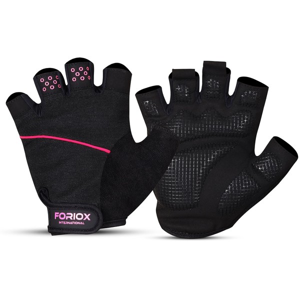 Foriox International Gym Weight Lifting Workout Gloves with Wrist Support,