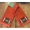 Game Day Football Rugby Kitchen Towels Set Of 2 With