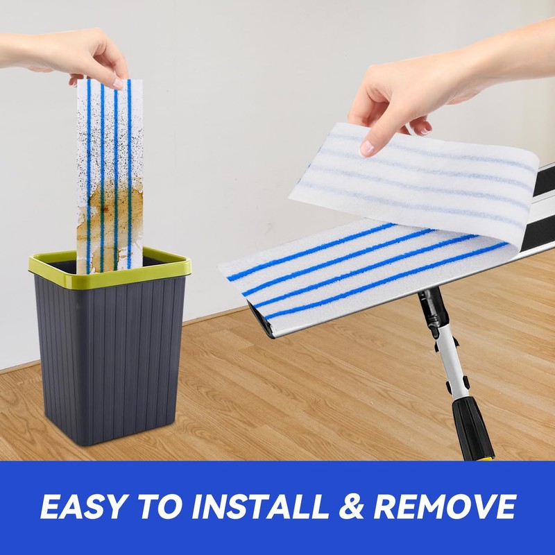 Replacement Disposable Microfiber Pad Fit for Rubbermaid Quick Connect Mop