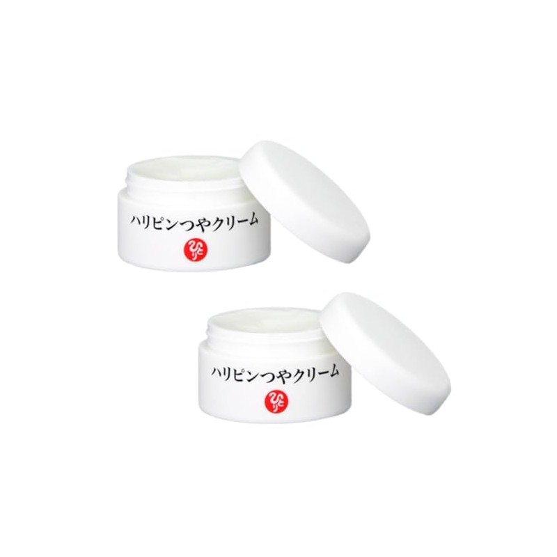 Ginza Marukan Haripin Gloss Cream, 1.1 oz (31 g), Set