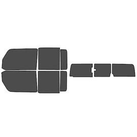 The Tint Effect Precut Window Tint Kit Compatible with Jeep Gladiator (2020-2025) Tint Kit (Full: 30%) Automotive Film