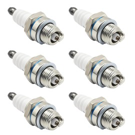 MospdyGear 6 Pcs BPMR7A L7T 2 Stroke Spark Plug, Replacement for Stihl 017 018 MS170 MS180 TS400 TS410, Replacement for Champion CJ8 RCJ6Y RCJ7Y CJ7Y RCJ8